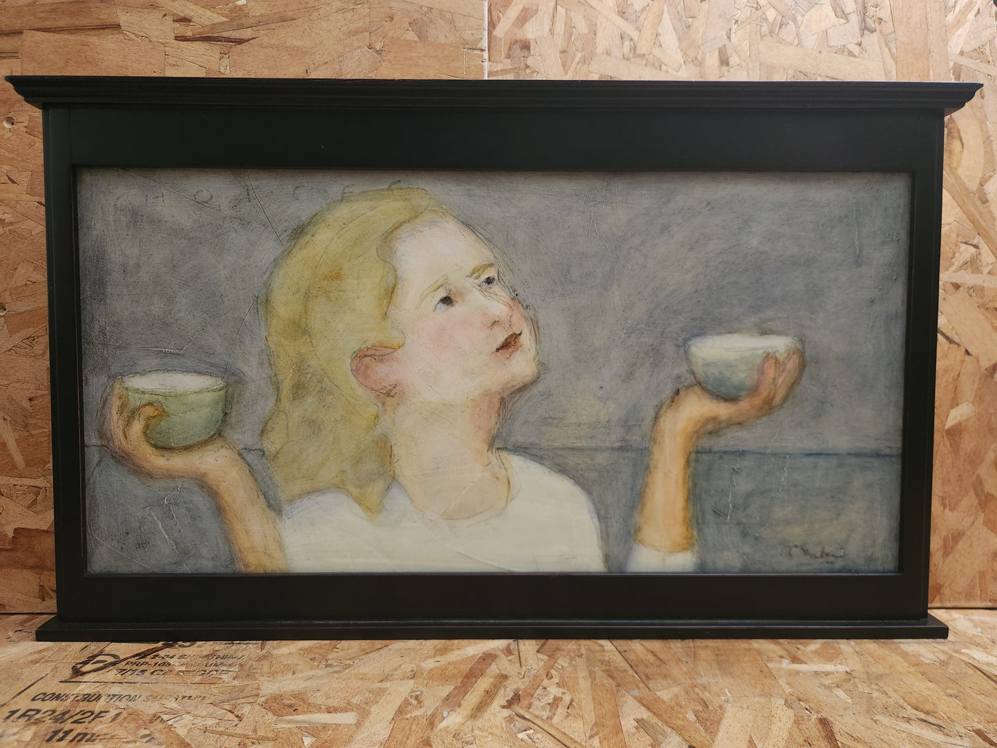 'Choices' oil painting