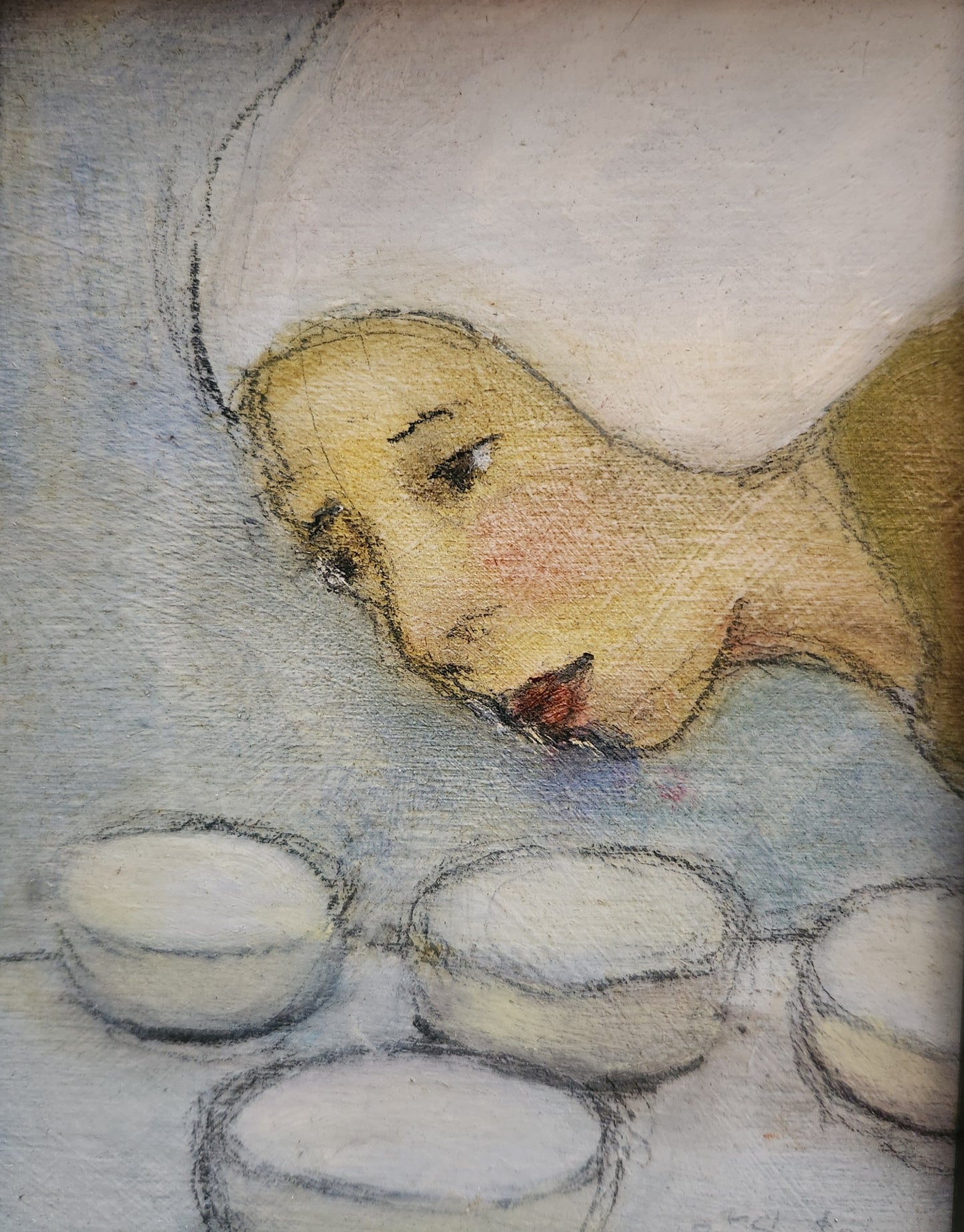 'More Choices' oil painting